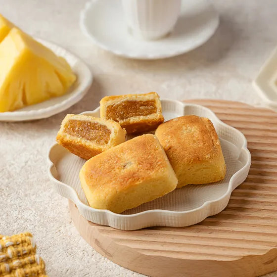 #6066 New鳳梨酥-盒裝 Pineapple Pastry (里仁) 224g, 12/cs