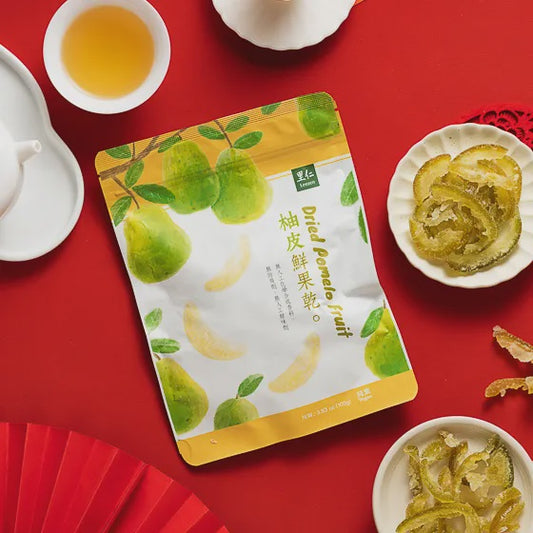 #6395 柚皮鮮果乾Dried Pomelo Fruit (里仁) 100g, 30/cs