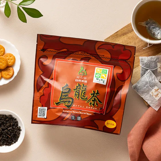 #1965 綠心田烏龍茶包 Green Heart Natural Oolong Tea (里仁) 56 g (2.8 g × 20 pk)
