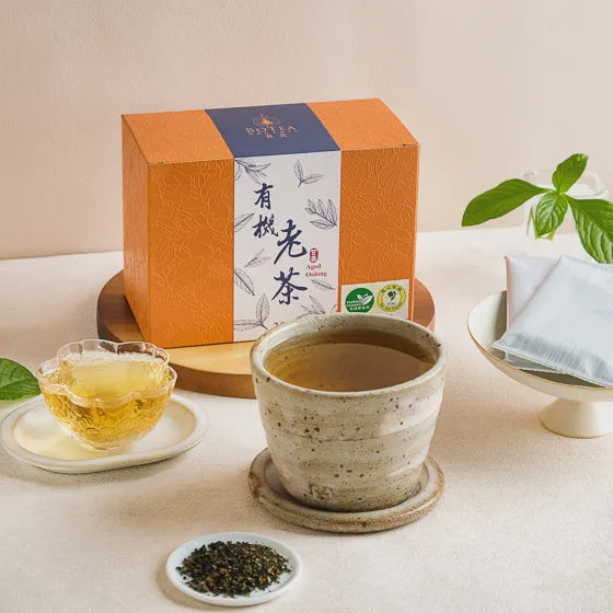 #5915菩茗有機老茶 Aged Oolong (里仁) 50gx20入, 45/cs