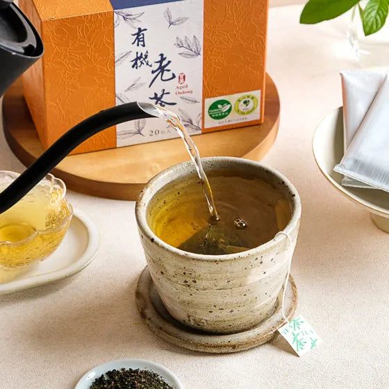 #5915菩茗有機老茶 Aged Oolong (里仁) 50 g (2.5 g × 20 pk)