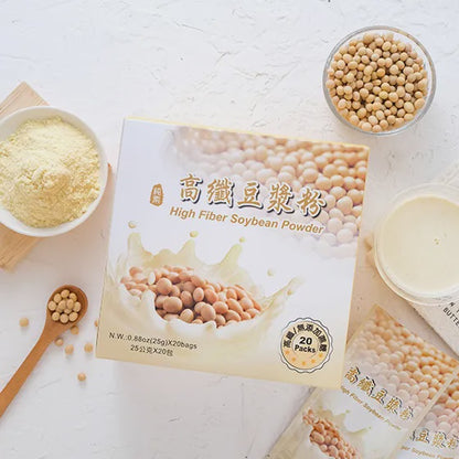 #6394 高纖豆漿粉 High Fiber Soybean Powder (里仁) 500 g, 16/cs