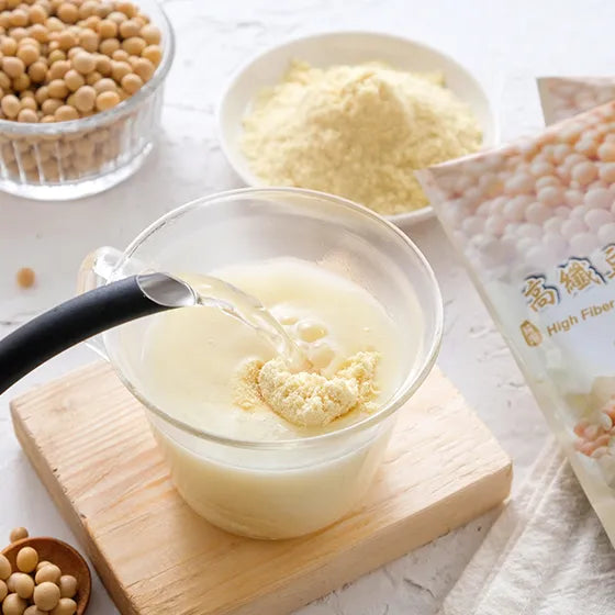 #6394 高纖豆漿粉 High Fiber Soybean Powder (里仁) 500 g, 16/cs