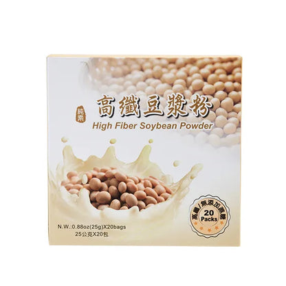 #6394 高纖豆漿粉 High Fiber Soybean Powder (里仁) 500 g, 16/cs