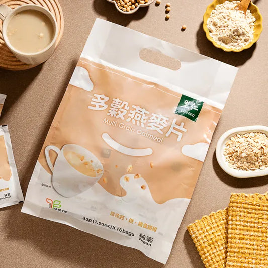 #3781 多榖燕麥片 Multi-Grain Oatmeal (里仁) 35 g x 15 packs