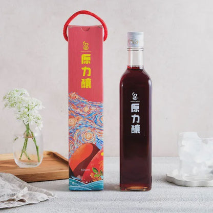 #6464 原力釀有機洛神酵醋 Organic Roselle Vinegar (心靈世界) 500 ml