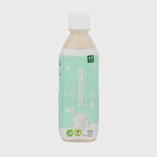 #6529 有機全豆豆奶 Organic Whole Bean Soy Milk (里仁) 360ml, 24/cs
