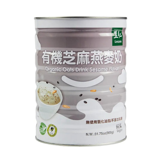 #4881 有機芝麻燕麥奶 Organic Oats Drink – Sesame Flavor (里仁) 900g, 12/cs