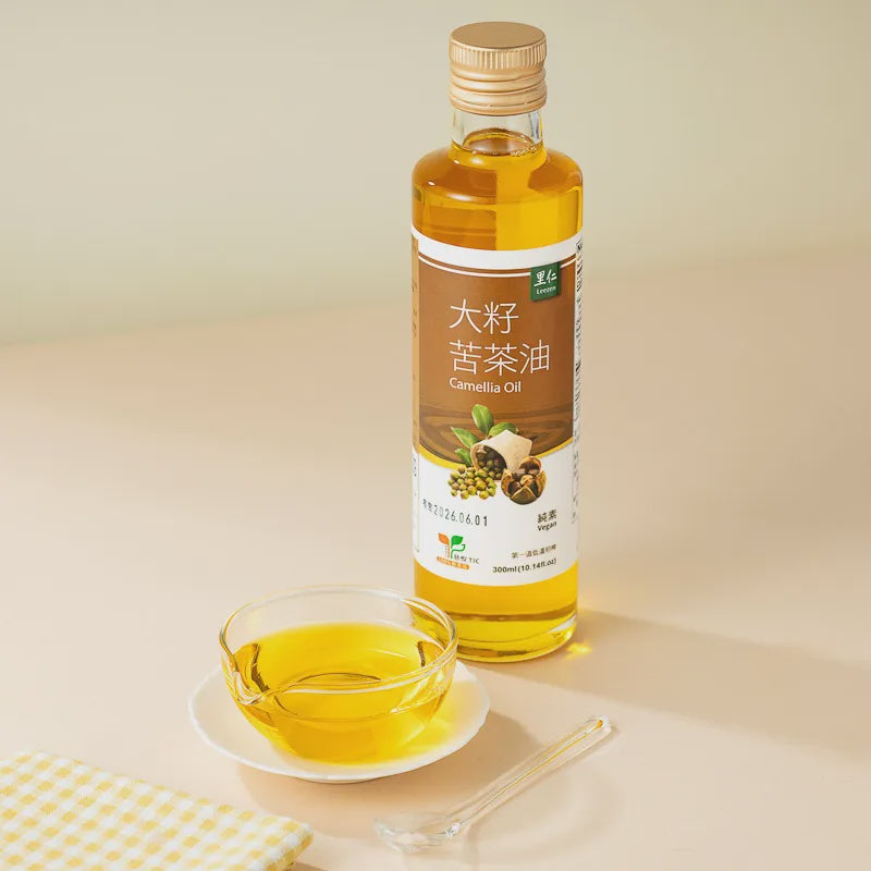 #5607 大籽苦茶油 Camellia Oil (金椿) 300ml, 18/cs