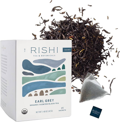 #6490 有機伯爵紅茶 Organic Earl Grey Tea (Rishi) 42 g