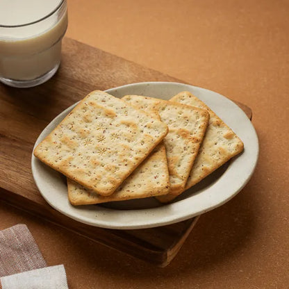 #2385 麥麩蘇打餅 Wheat Bran Saltine Crackers (里仁) 400 g