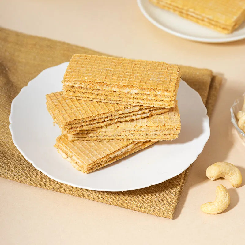 #3285-1 腰果鹹醬夾心酥 Salted Cashew Wafers (里仁) 268 g