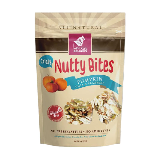 #6522 南瓜堅果酥 Crispy Nutty Bites -Pumpkin Chia & Flaxseed (豆之家) 140g, 24/cs