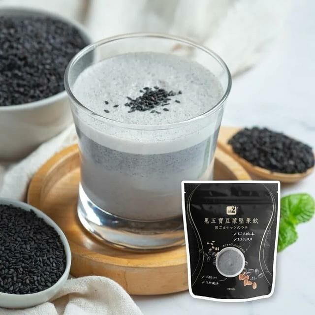 #6309 黑五寶豆漿堅果飲 Black Soybean Blend With Nuts (鈺統) 120 g