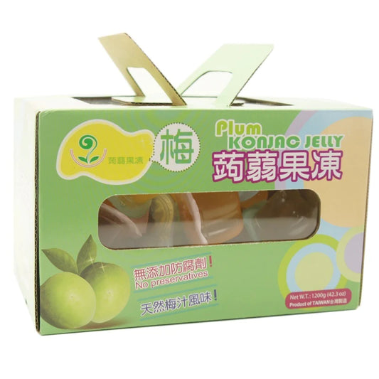 #5983 梅子蒟蒻果凍 Konjac jelly -plum (禾一發) 1200g, 12/cs
