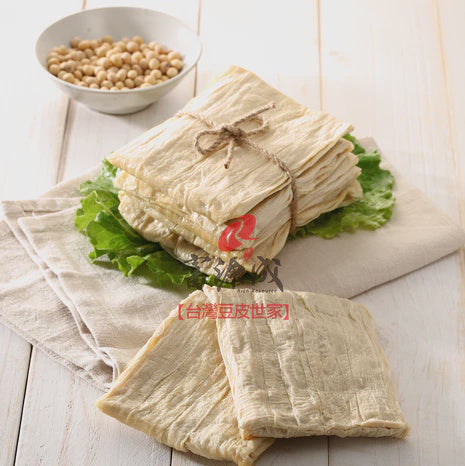 #4132 生豆包 Fresh Bean Curd Rolls (富源成) 300 g, 30/cs