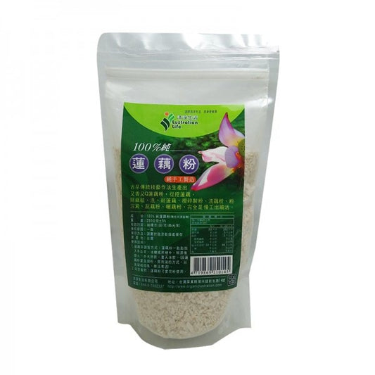 #6470 100%純蓮藕粉 100% Pure Lotus Root Powder (清淨生活) 250g, 20/cs