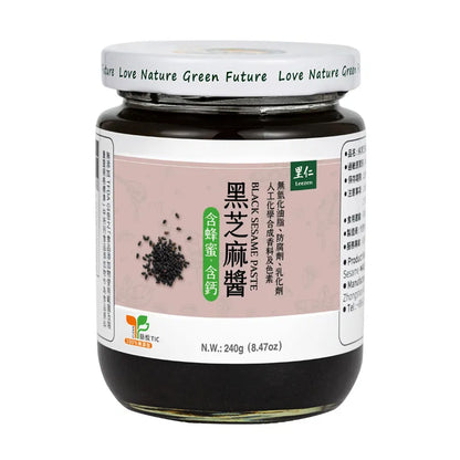 #2091 黑芝麻醬 [有糖] Black Sesame Paste (里仁) 240 g