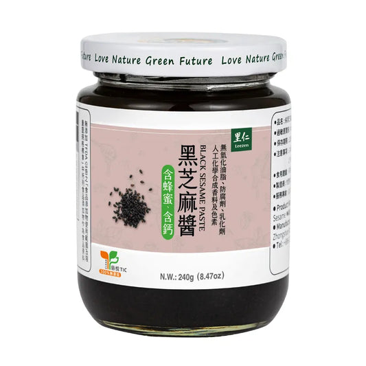 #2091 黑芝麻醬 [有糖] Black Sesame Paste (里仁) 240 g