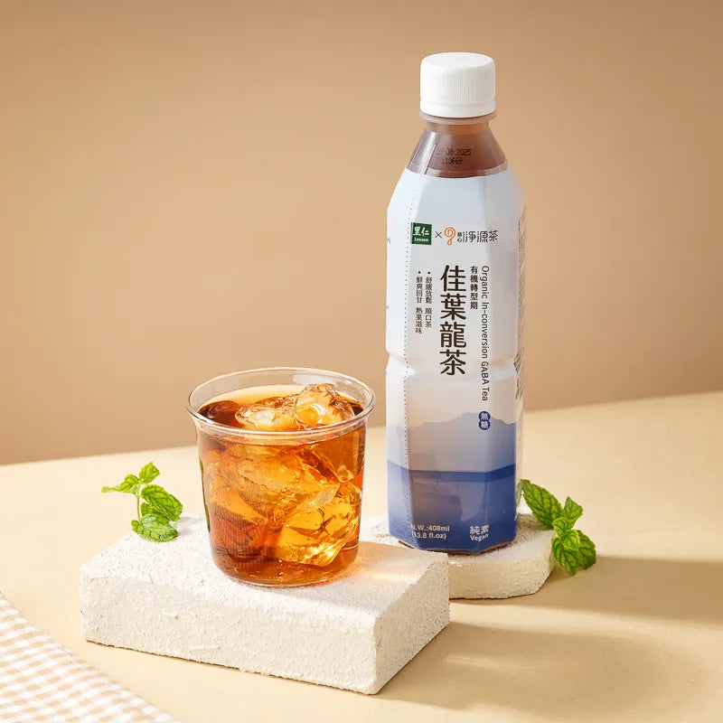 #6401 有機轉型期佳葉龍茶 In-Conversion Organic GABA Tea (里仁) 408 ml