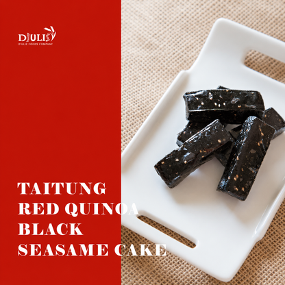 #6326 紅藜黑芝麻糕 Taiwan Red Quinoa Black Sesame Cakes (朱德利斯) 252 g