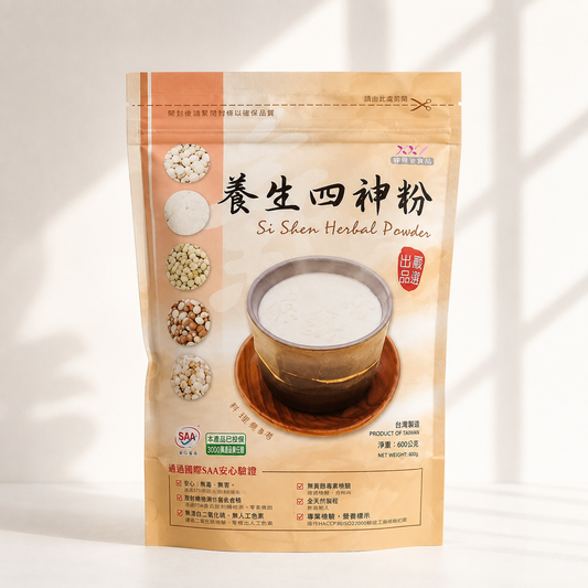 #5315 養生四神粉 Si Shen Herbal Powde (里仁) 400g, 25/cs