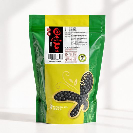 #3872 有機青仁黑豆[簡單生活] Organic Black Soybeans (里仁) 500 g