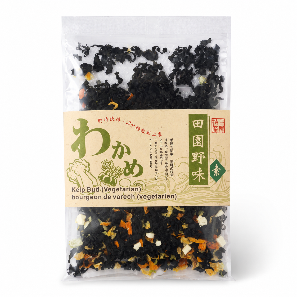 #2433 田園野味海帶芽 Kelp Bud-Vegetarian (禾一發) 63 g