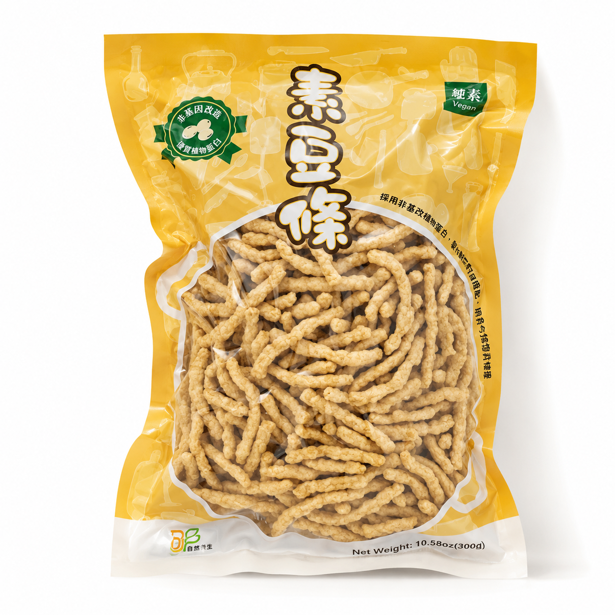 #1628 素豆條 Soy Protein Strips (里仁) 300 g