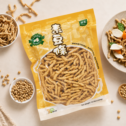 #1628 素豆條 Soy Protein Strips (里仁) 300 g