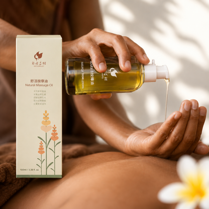 #6593 舒活按摩油 Natural Massage Oil (里仁) 100 ml