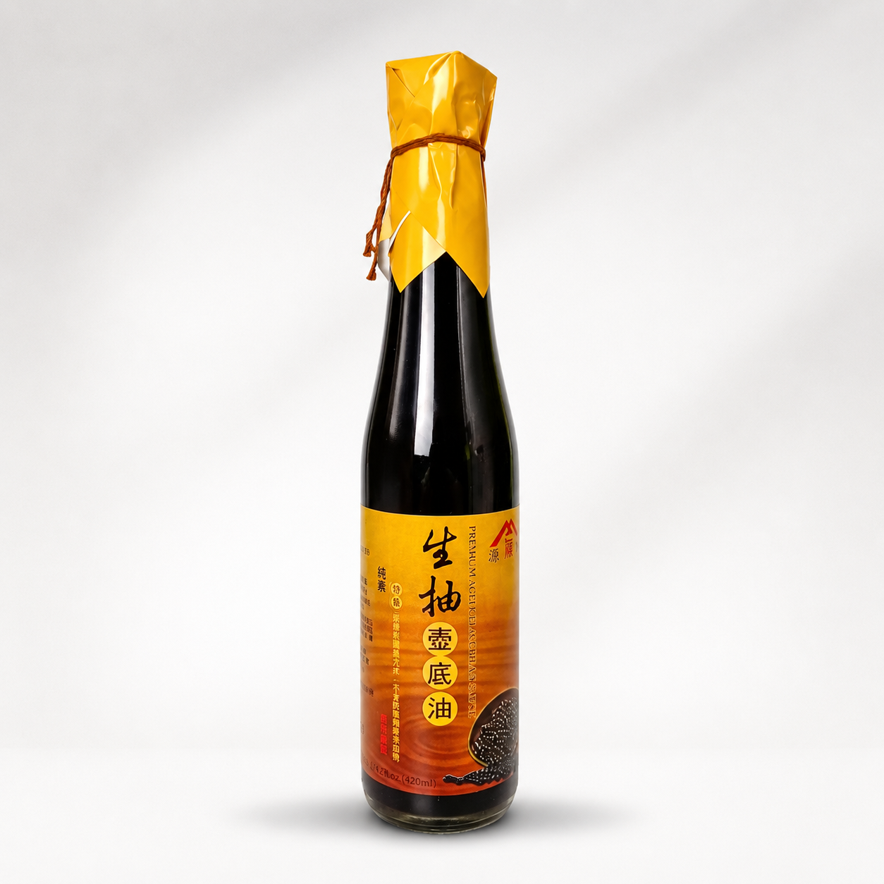 #1534 源和生抽壺底醬油 Yuan-Ho Aged Black Bean Soy Sauce (里仁) 420 ml
