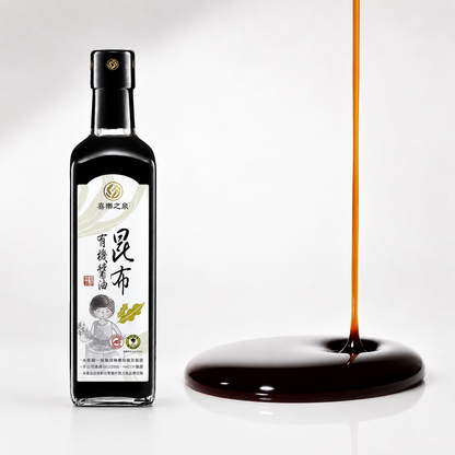 #6188 昆布有機醬油 Organic Kombu Soy Sauce (喜樂之泉) 500 ml