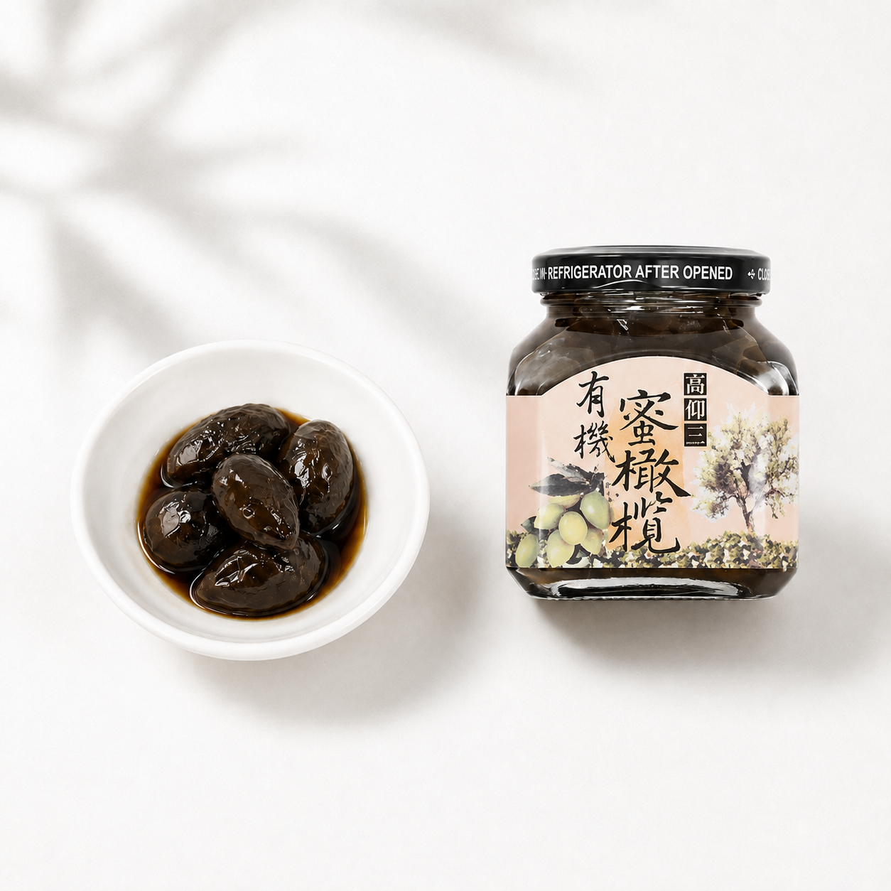 #4257 高仰三有機蜜橄欖 Organic Sweet Pickled Olive (高仰三) 340 g