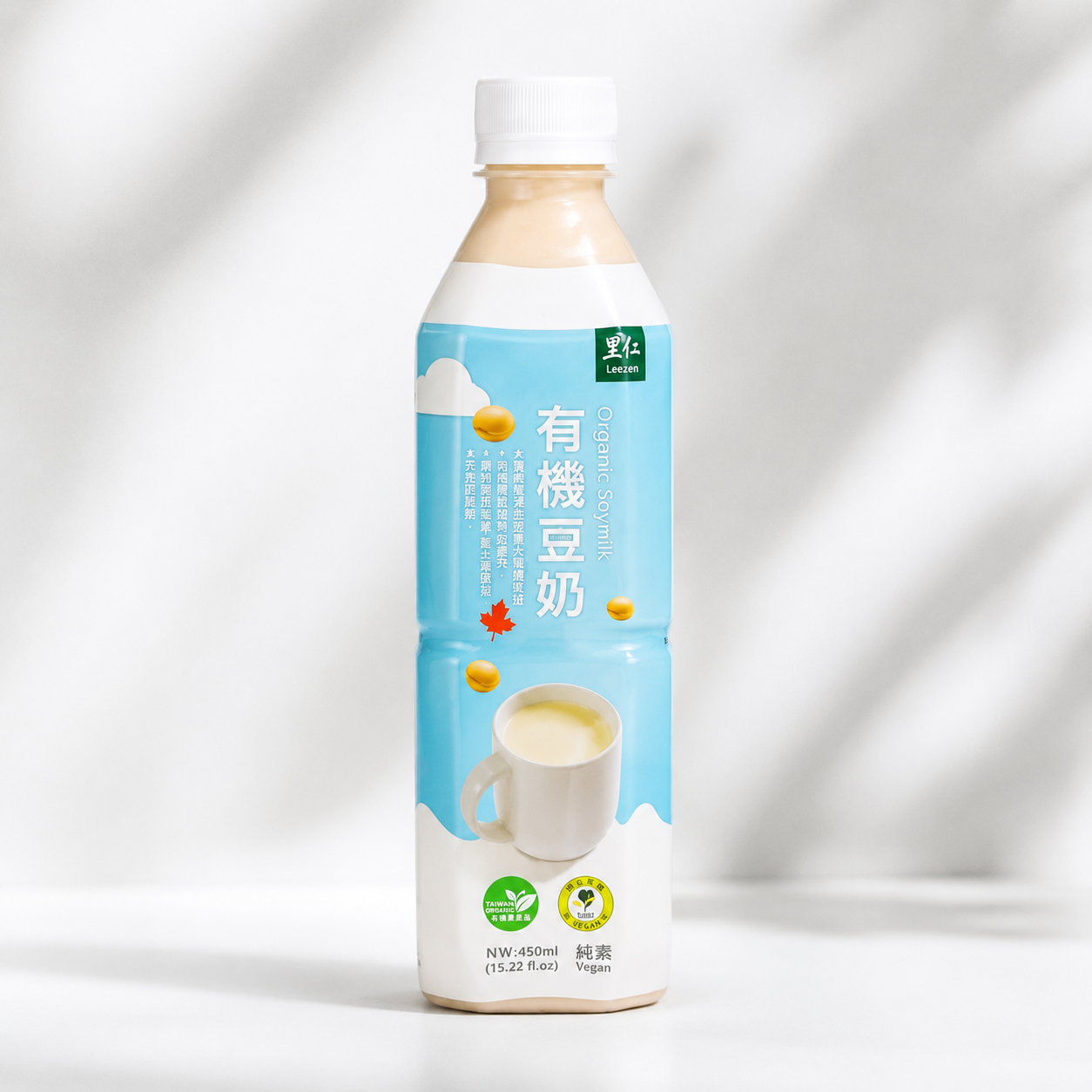 #3396 有機豆奶 Organic Soymilk (里仁) 450 ml