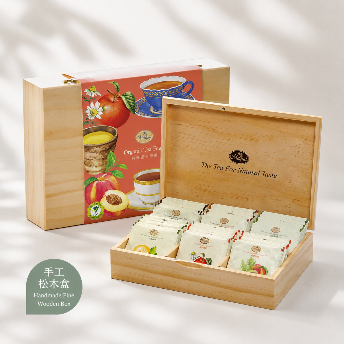 #6630 有機饗宴茶禮 Organic Tea Feast (宣洋) 96 g (2 g × 48 pk)