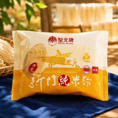 #5185 沖泡式純米米粉-麻油薑泥 Rice Noodles Sesame Ginger (永盛) 72 g,  30/cs