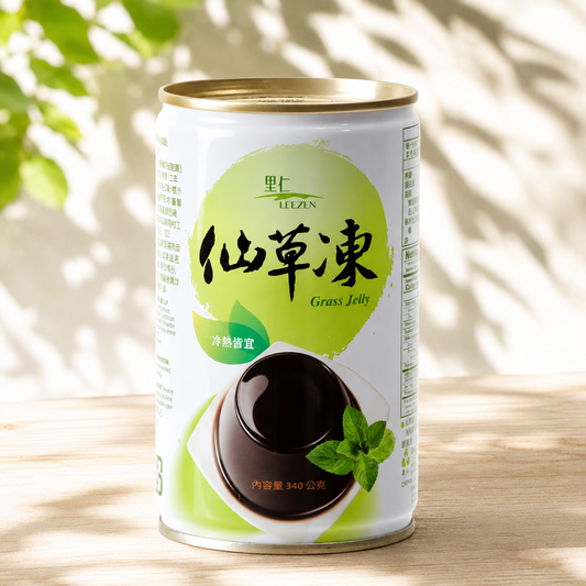 #4947 仙草凍 Grass Jelly (里仁) 340g, 24/cs