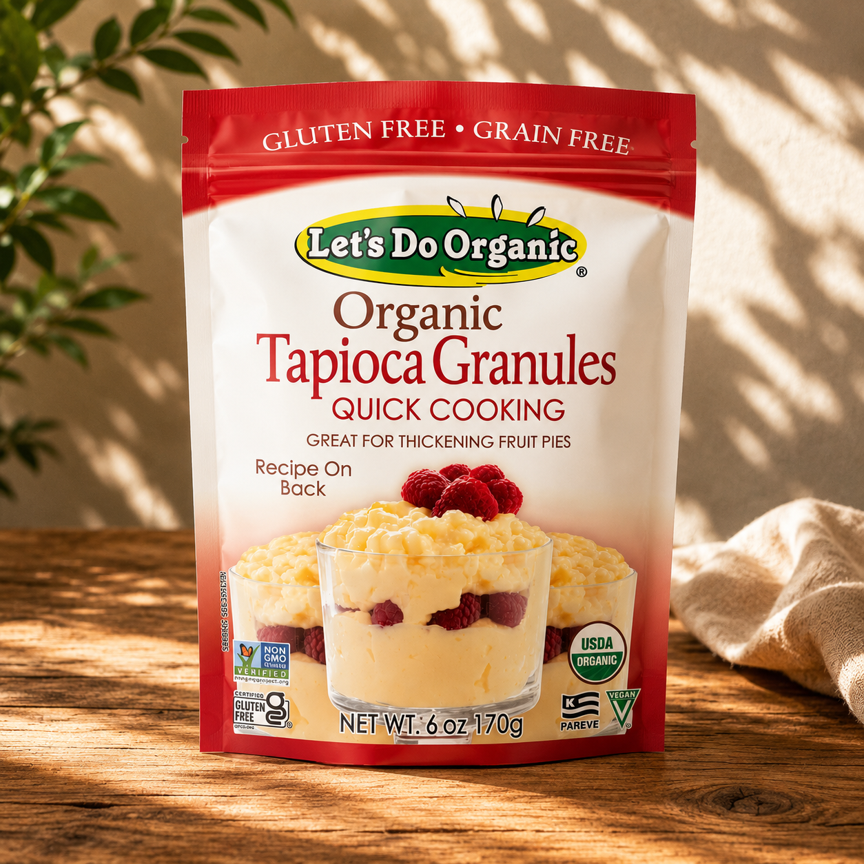 #2375 有機西米露[微小粒] Organic Tapioca Granules (UNFI) 6 oz