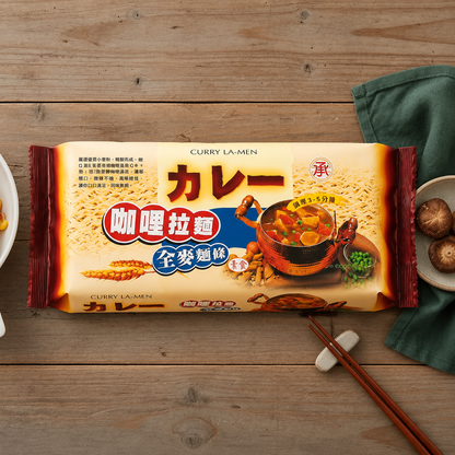 #5193 全麥咖哩拉麵 CURRY LA-MEN (承昌) 420 g, 12/cs