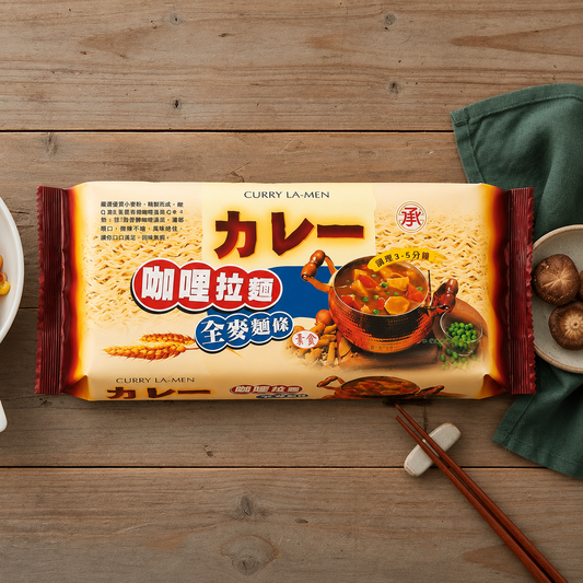 #5193 全麥咖哩拉麵 CURRY LA-MEN (承昌) 420 g, 12/cs