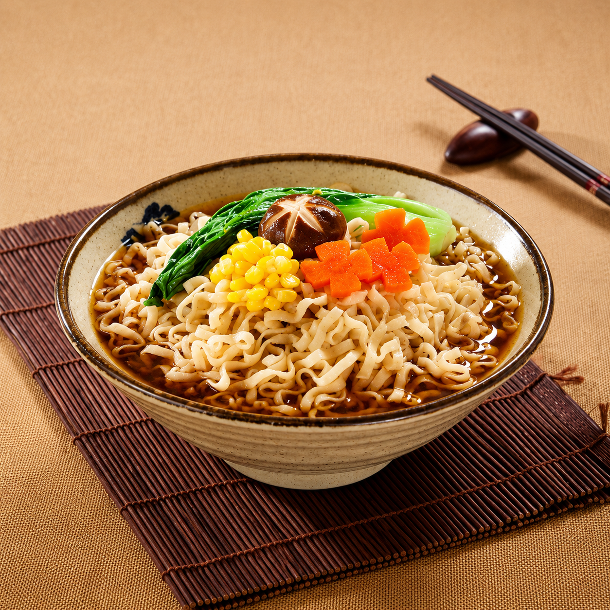 #5876 TCMD 素紅燒湯麵 VEGETARIAN BRAISED FLAVOUR NOODLES (承昌) 100g, 12/cs