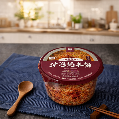 #6619 沖泡純米粉[碗裝] Instant Vermicelli Bowl (銀川), 18/cs