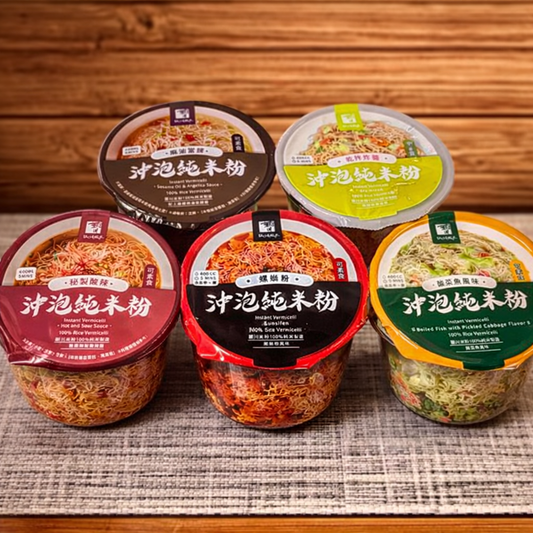 #6619 沖泡純米粉[碗裝] Instant Vermicelli Bowl (銀川), 18/cs