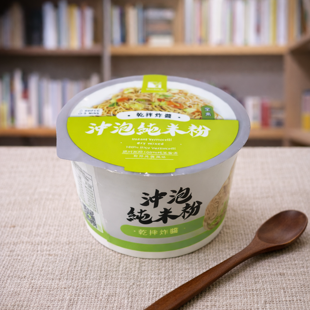 #6619 沖泡純米粉[碗裝] Instant Vermicelli Bowl (銀川), 18/cs
