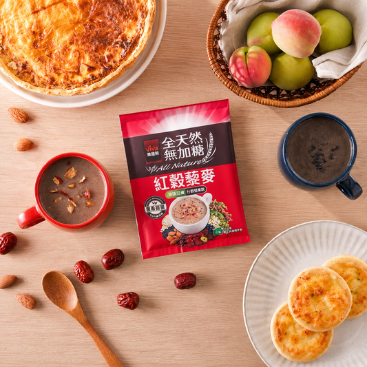#6635 萬歲全天然無加糖堅果飲紅穀藜麥23G10包 Viva All Nature Nuts Drink Mix NoAdded Sugar Red Grains & Quinoa (聯華) 230g, 12/cs