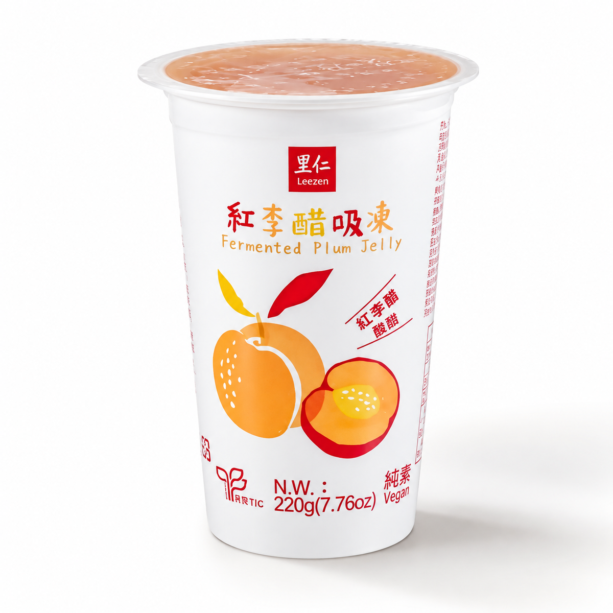 #3865 紅李醋吸凍 Fermented Plum Jelly (里仁) 220 g