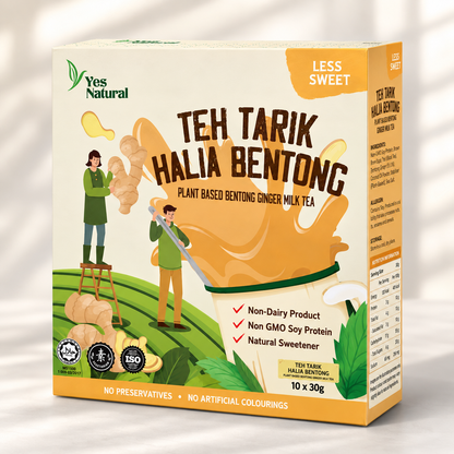 #6678 文冬薑植物奶茶 Bentong Ginger Plant-based Milk Tea Powder (悅意) 300g[30gx10pk], 28/cs