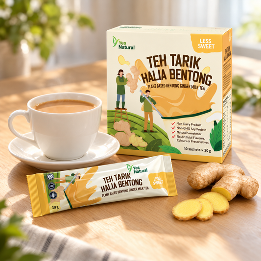 #6678 文冬薑植物奶茶 Bentong Ginger Plant-based Milk Tea Powder (悅意) 300g[30gx10pk], 28/cs