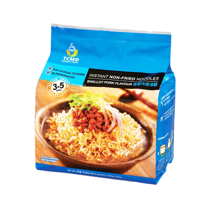 #5888 香蔥素肉燥湯麵 SHALLOT VEG PORK FLAVOUR NOODLES (承昌) 400g, 12/cs